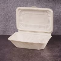 Ланч-бокс БІО 220*150*50 мм з кукурудзяного крохмалю 100 шт