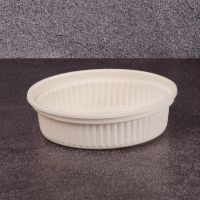 Салатниця БІО 200 мл d-105 мм h-30 мм з кукурудзяного крохмалю 140 шт