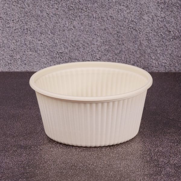 Салатниця БІО 280 мл d-105 мм h-44 мм з кукурудзяного крохмалю 300 шт