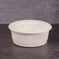 Салатниця БІО 400 мл d-125 мм h-42 мм з кукурудзяного крохмалю 200 шт