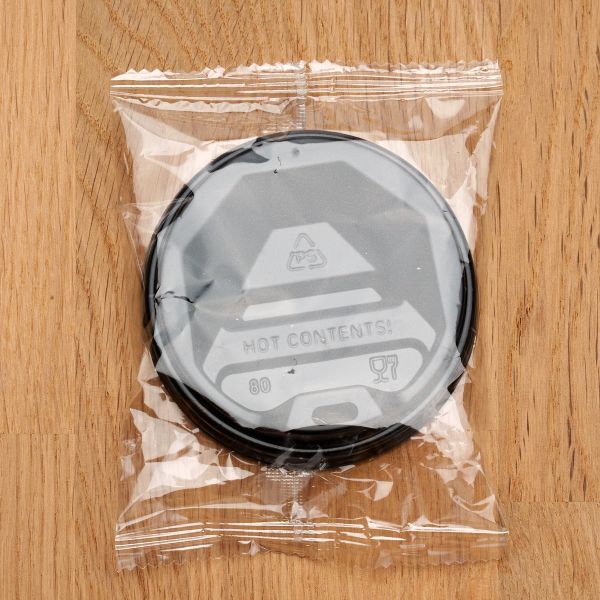 Кришка Т-80 чорна Інд. пак.