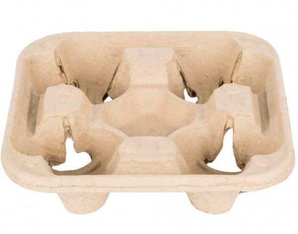 Тримач для 4-х стаканів бурий PREMIUM 