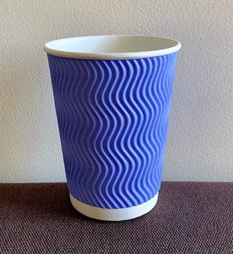 Гофростакан Ripple 400 мл лавандовий