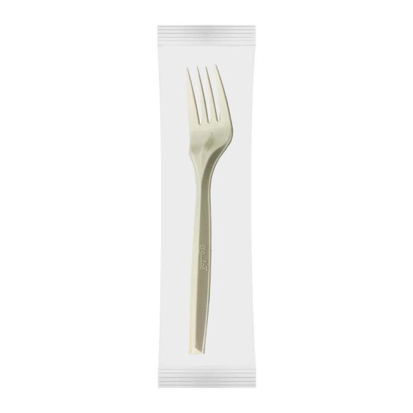 Виделка БІО Amelon 17 см з кукурудзяного крохмалю Flow-Pack