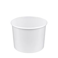 Мороженица бумажная D-90 мм 280 мл белая