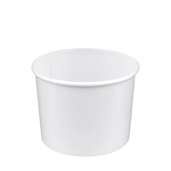 Морожениця паперова D-90 мм 280 мл біла