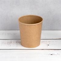 Контейнер паперовий суповий EcoCraft 475 мл d-97 мм h-100 мм