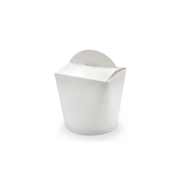 Коробка картонна для локшини (Паста Бокс) 500 мл БІЛА