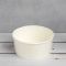 Контейнер паперовий для салату 750 мл d-145 мм h-67 мм 2PE БІЛИЙ
