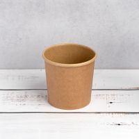 Контейнер паперовий суповий EcoCraft 375 мл d-90 мм h-90 мм