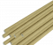 Трубочки паперові d=6 мм L=200 мм 50 шт крафт в індив.папер.упак.