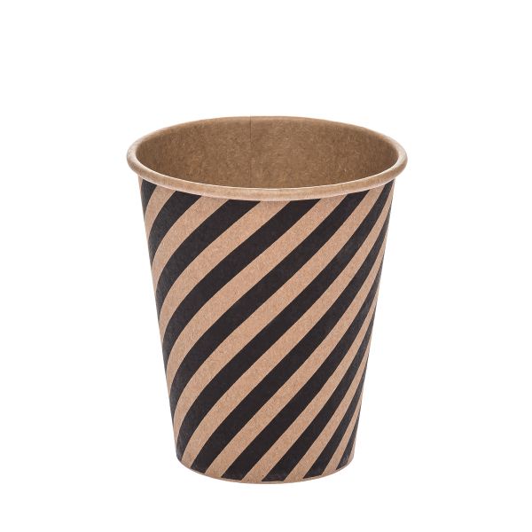 Стакан паперовий КРАФТ SPIRAL 185 мл