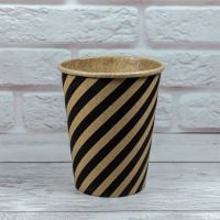 Стакан бумажный КРАФТ SPIRAL 250 мл