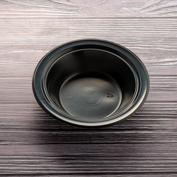 Миска пластикова Bittner 350 мл ЧОРНА 50 шт