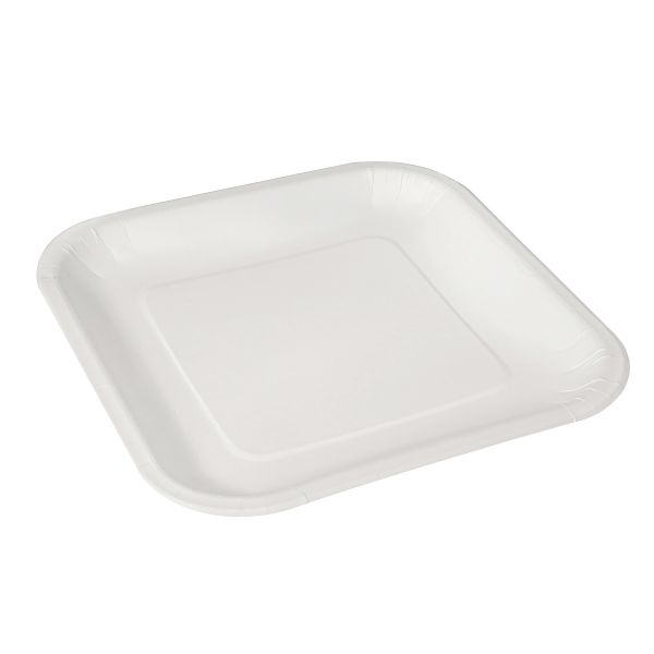 Тарілки паперові 23*23 см 25 шт