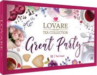 Чай пакетований LOVARE Great Party 18 видів * 5 шт