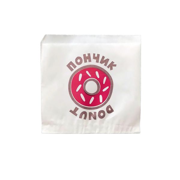 Упаковка для пончиків жиростійка 210*200*0 мм 65г/м2