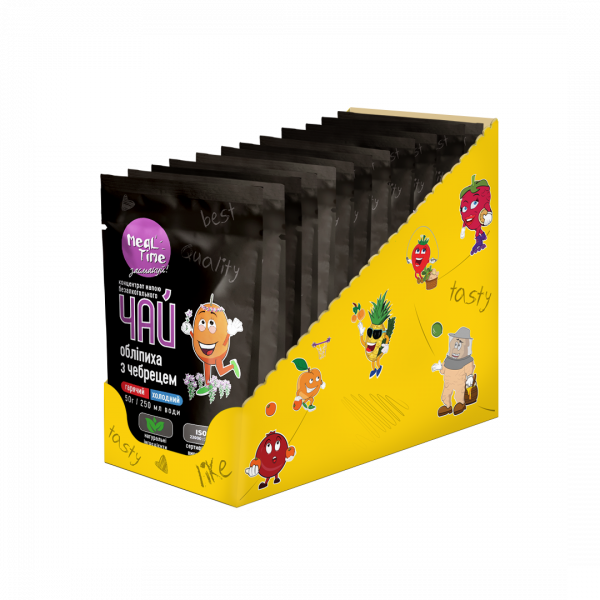 Концентрат чаю Meal Time Асорті 12 шт, 50 г дойпак