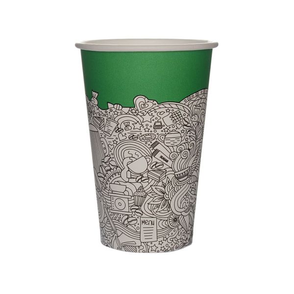 Стакан паперовий 340 мл ANTISTRESS