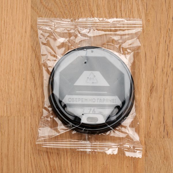 Кришка Т-76 чорна Інд. пак.