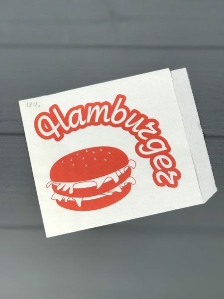 Упаковка для гамбургерів 150*125 мм 40 г/м2 100 шт