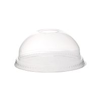 Кришка пластикова на РЕТ PACCOR купол з отвором 50 шт