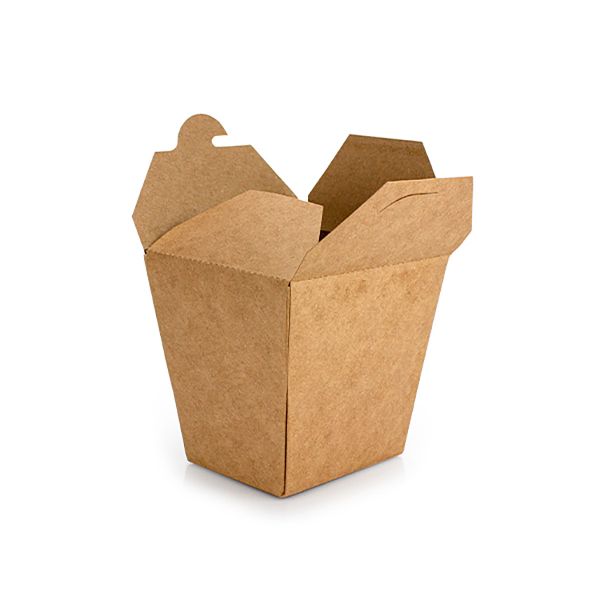 Коробка картонна для локшини (Паста Бокс) 300 мл КРАФТ