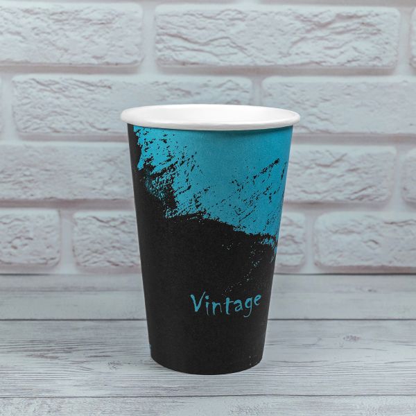 Стакан паперовий 340 мл VINTAGE