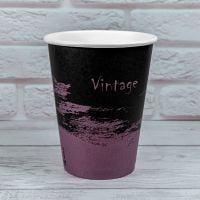 Стакан паперовий 400 мл VINTAGE