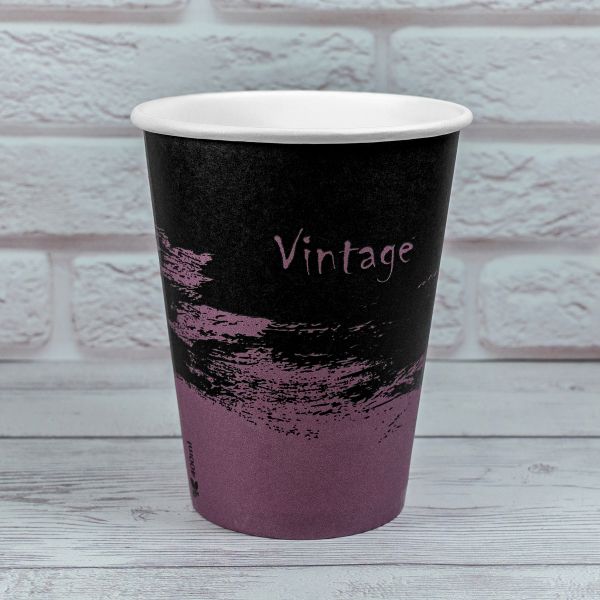 Стакан паперовий 400 мл VINTAGE