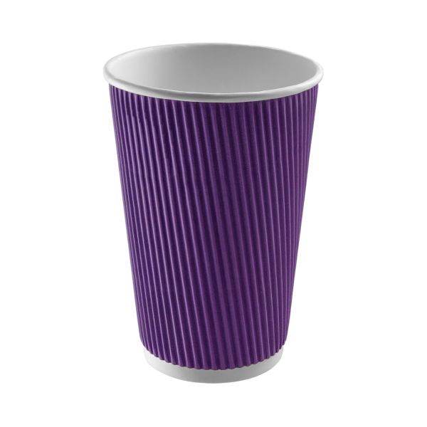 Гофростакан 500 мл лавандовий