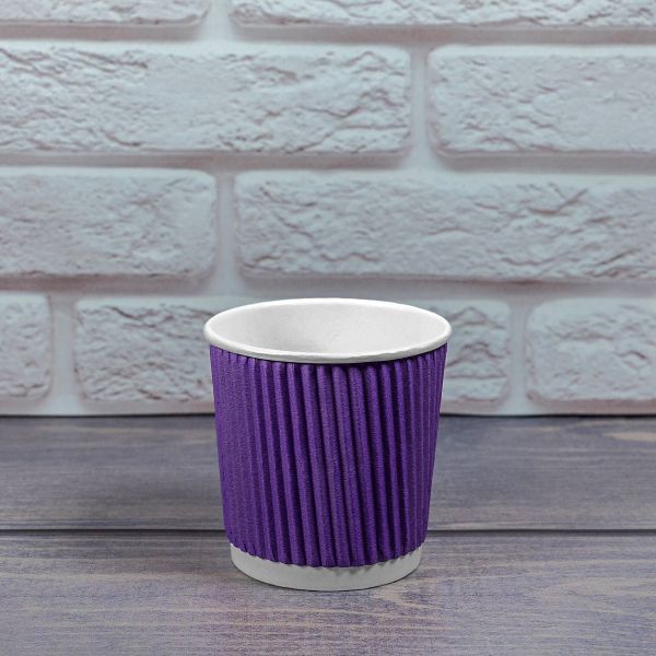 Гофростакан 110 мл лавандовий