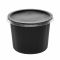 Контейнер РР 500 мл d-110 мм h-83 мм ЧОРНИЙ щільний