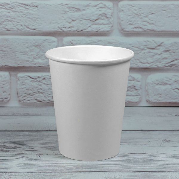 Стакан паперовий 250 мл БІЛИЙ PREMIUM