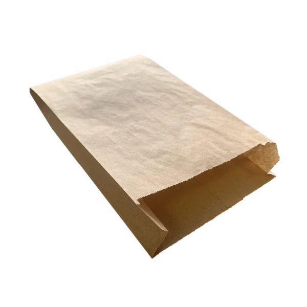 Пакет саше паперовий жиростійкий 280*140*50 мм 40г/м2 КРАФТ