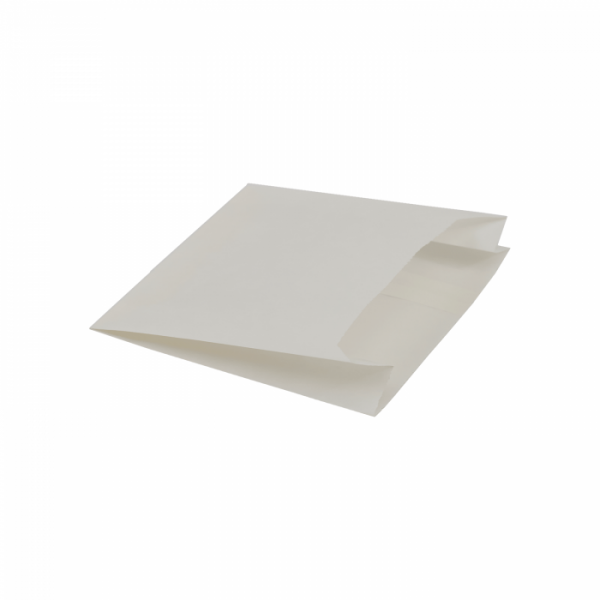 Упаковка для картоплі фрі 100-150 г жиростійка 110*110*30 мм 40г/м2 БІЛА