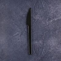 Ніж 16 см ЧОРНИЙ 100 шт