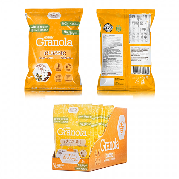 Гранола O&H Класична саше 40г