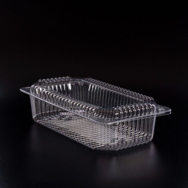 Контейнер з кришкою PS 1000+250 мл 230*130*61 мм ПРОЗОРИЙ