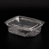 Контейнер з кришкою PS 350 мл 142*117*40 мм ПРОЗОРИЙ