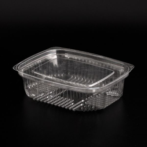Контейнер з кришкою PS 350 мл 142*117*40 мм ПРОЗОРИЙ