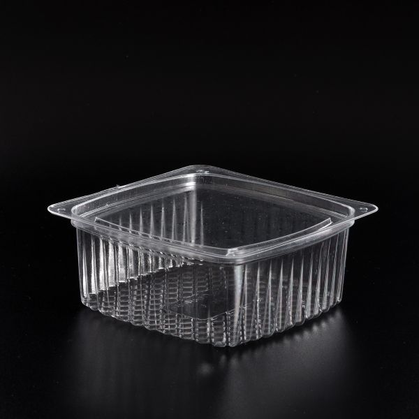 Контейнер з кришкою PS 500 мл 126*126*50 мм ПРОЗОРИЙ