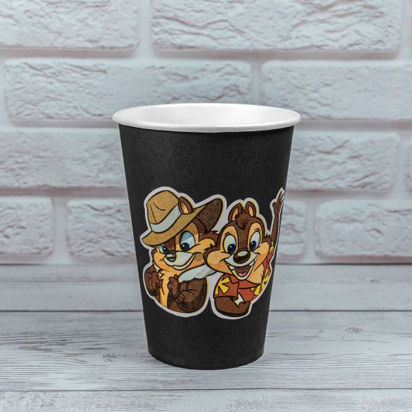 Стакан паперовий 340 мл Чіп і Дейл