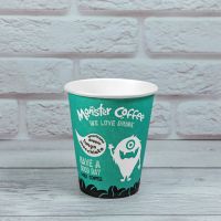 Стакан паперовий 175 мл MONSTER COFFEE
