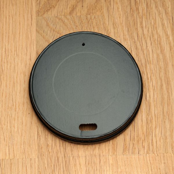 Кришка паперова d-80 чорна