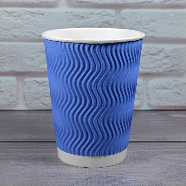 Гофростакан Ripple 400 мл лавандовий