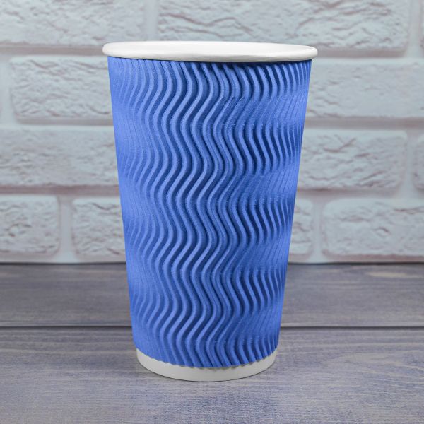 Гофростакан Ripple 500 мл лавандовий