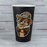 Стакан паперовий 500 мл Чіп і Дейл