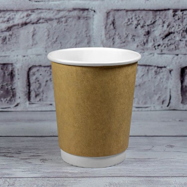 Стакан паперовий двошаровий PREMIUM 270 мл 8oz