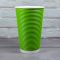Гофростакан Ripple Spiral 500 мл Green 25 шт
